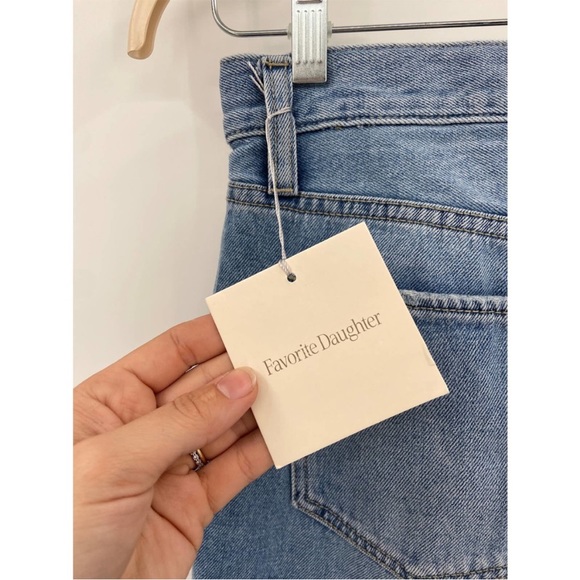 Favorite Daughter The Tommy Mid Rise Boyfriend Blue Denim Jeans Size 26 - Picture 5 of 6